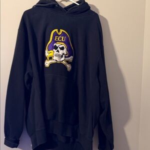 ECU Pirate Black Hoodie for Men